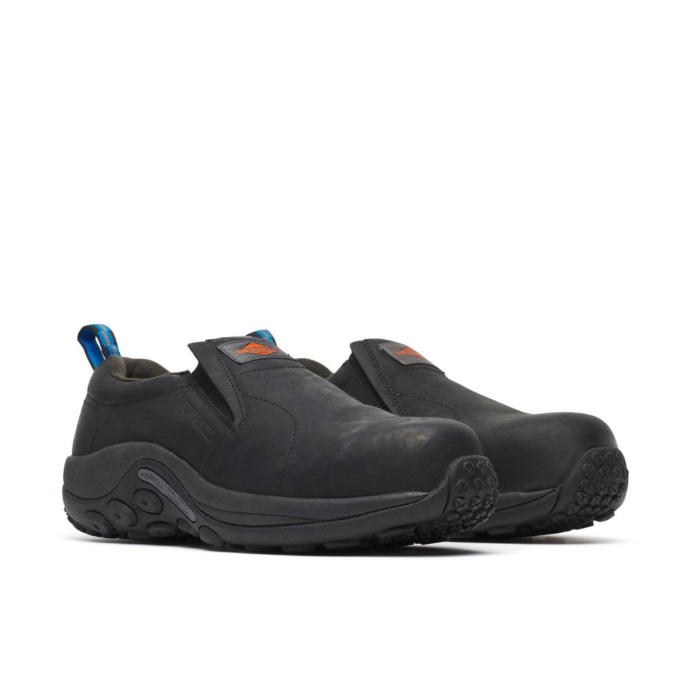 Mens Jungle Moc Leather Comp Toe Work Shoe Wide - Merrell Onsale