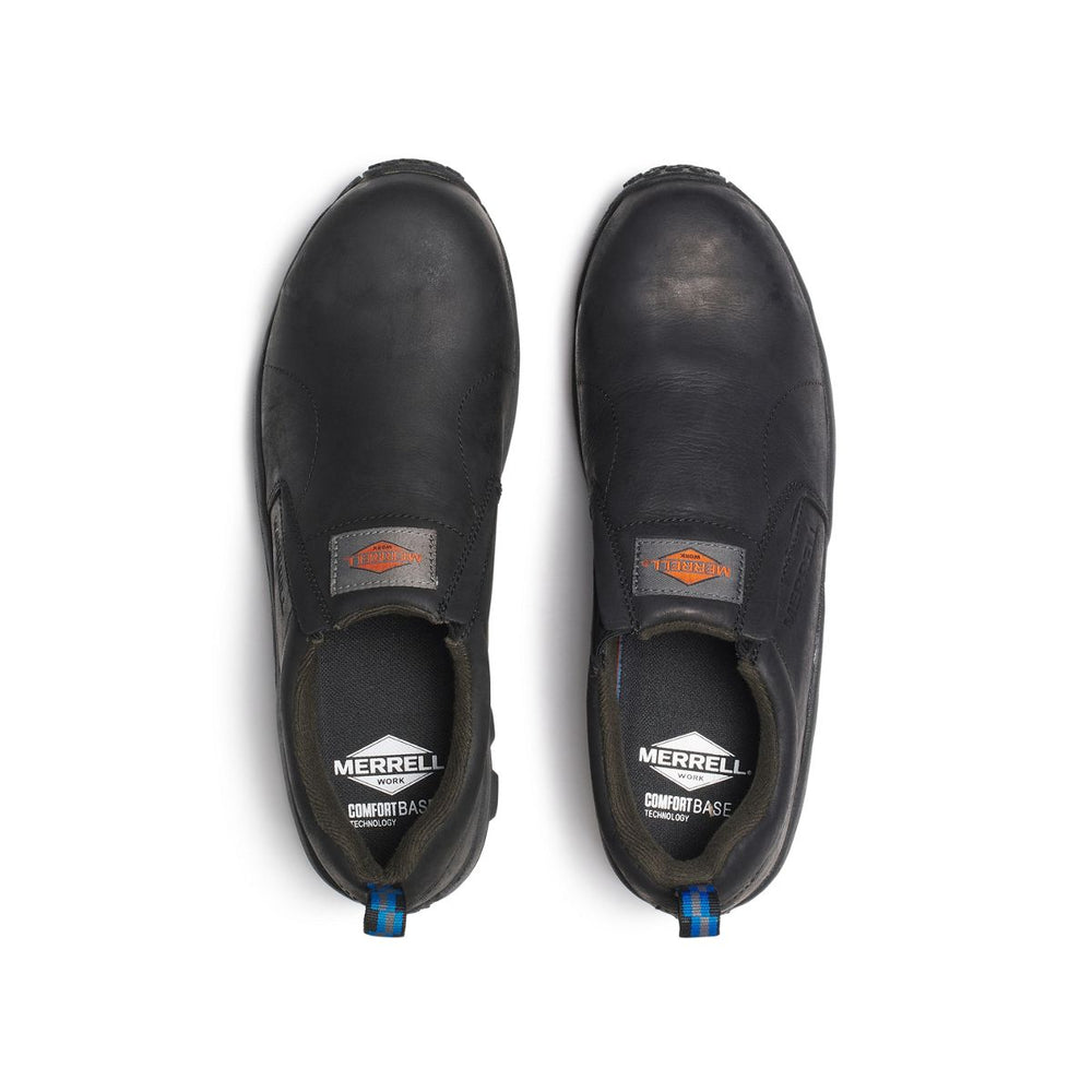 Mens Jungle Moc Leather Comp Toe Work Shoe Wide - Merrell Onsale