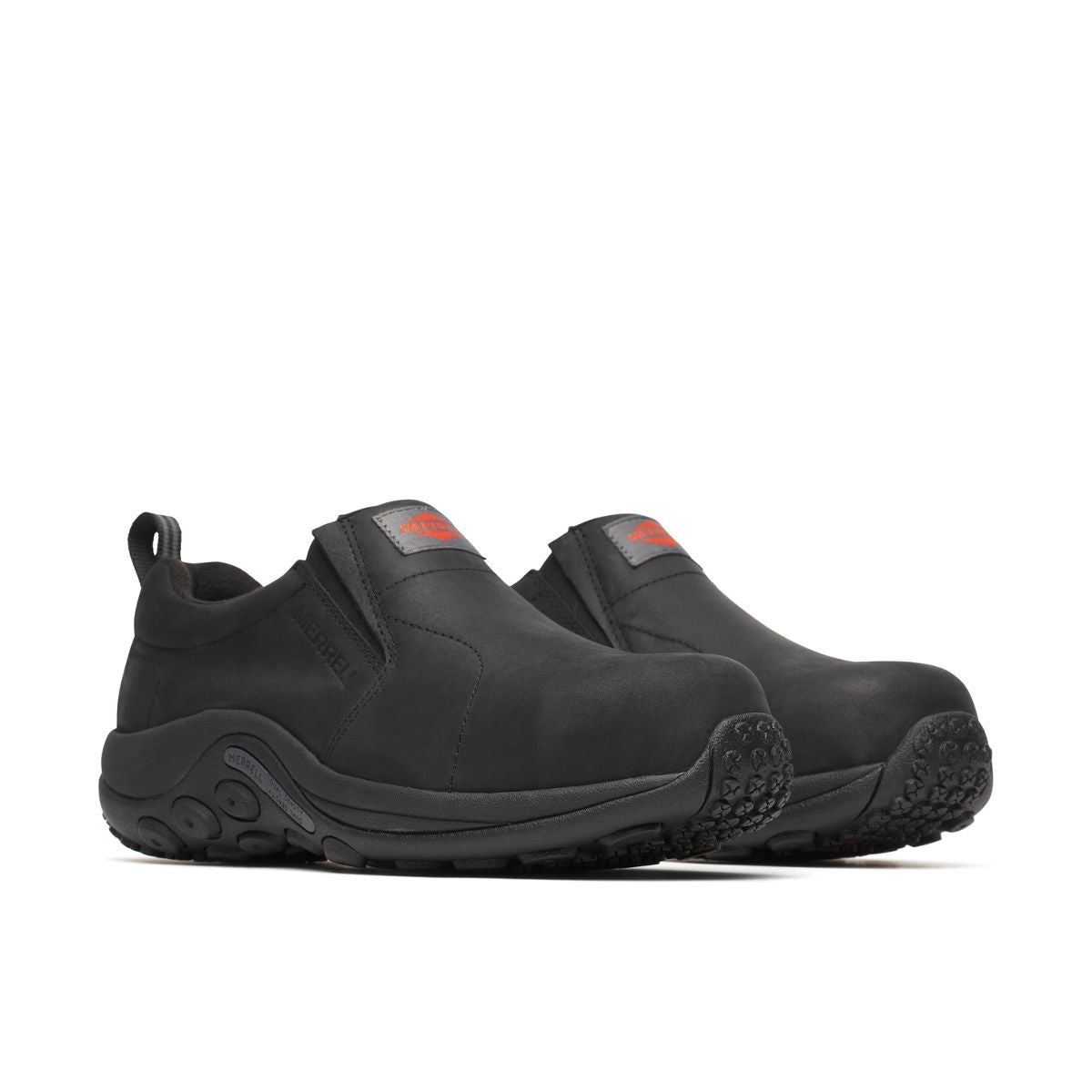 Men - Jungle Moc Leather Hi-Vis Carbon Fiber Low Wide Width - Slip Ons - Merrell Discount