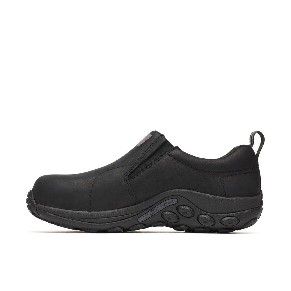 Men - Jungle Moc Leather Hi-Vis Carbon Fiber Low Wide Width - Slip Ons - Merrell Discount