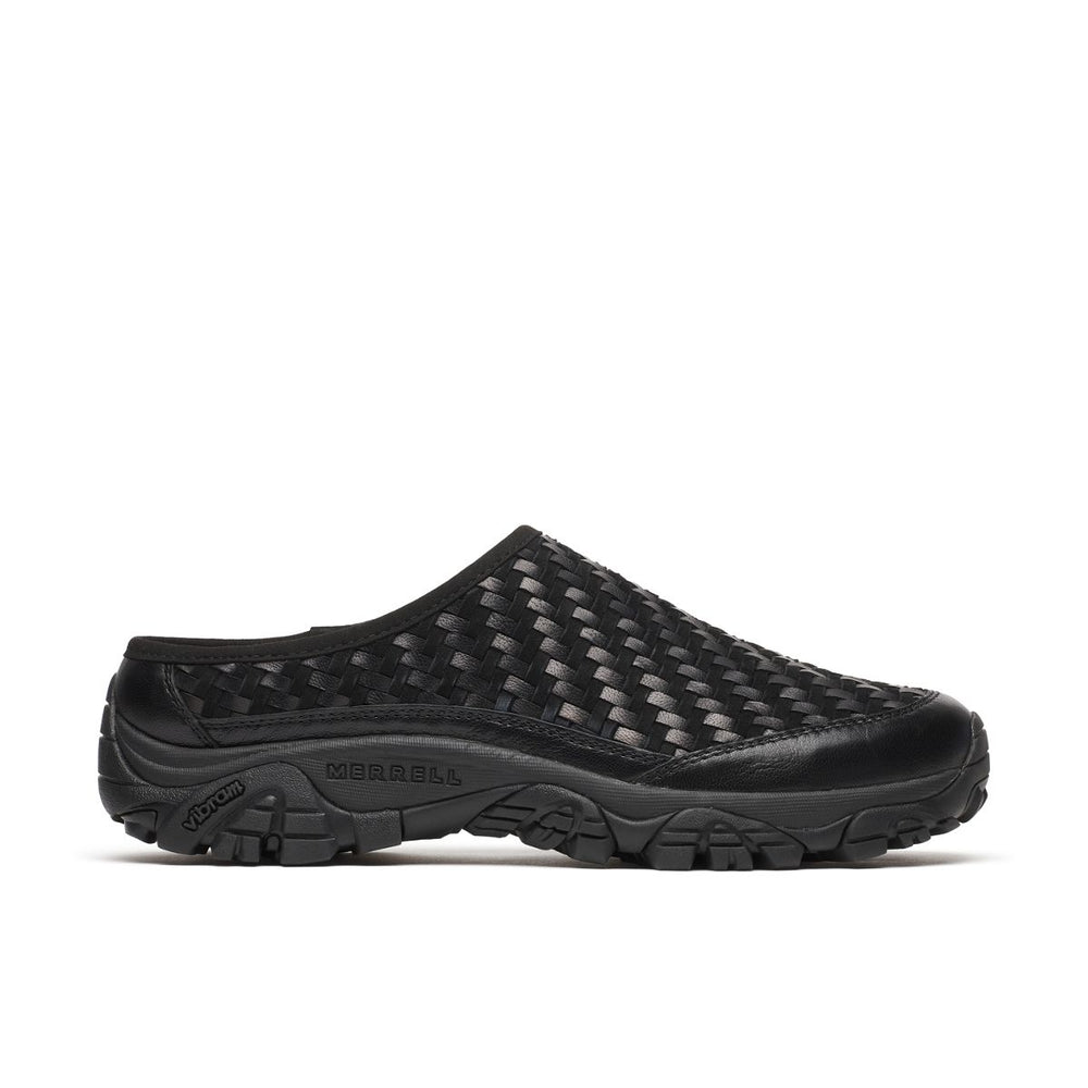 Unisex Moab 2 Slide Leather Woven 1TRL Casual Slip Ons - Merrell Onsale