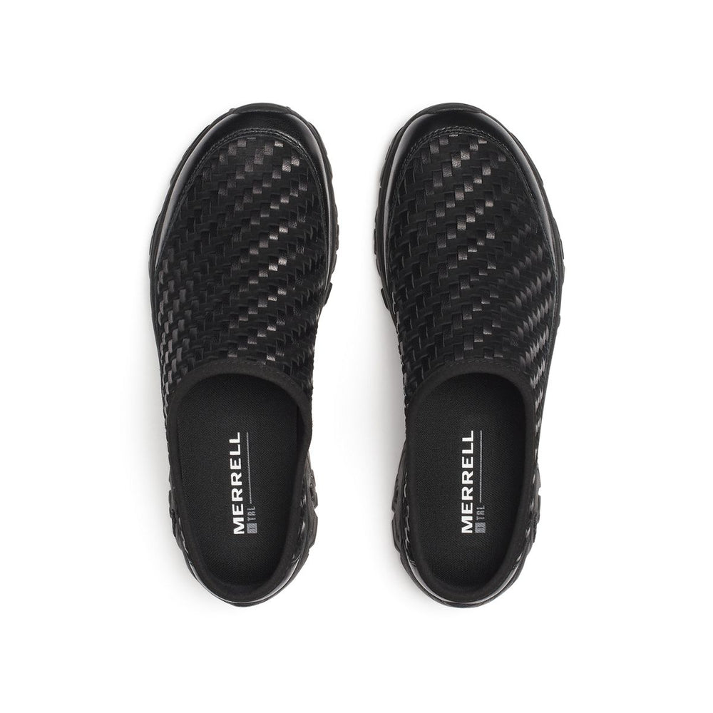 Unisex Moab 2 Slide Leather Woven 1TRL Casual Slip Ons - Merrell Onsale