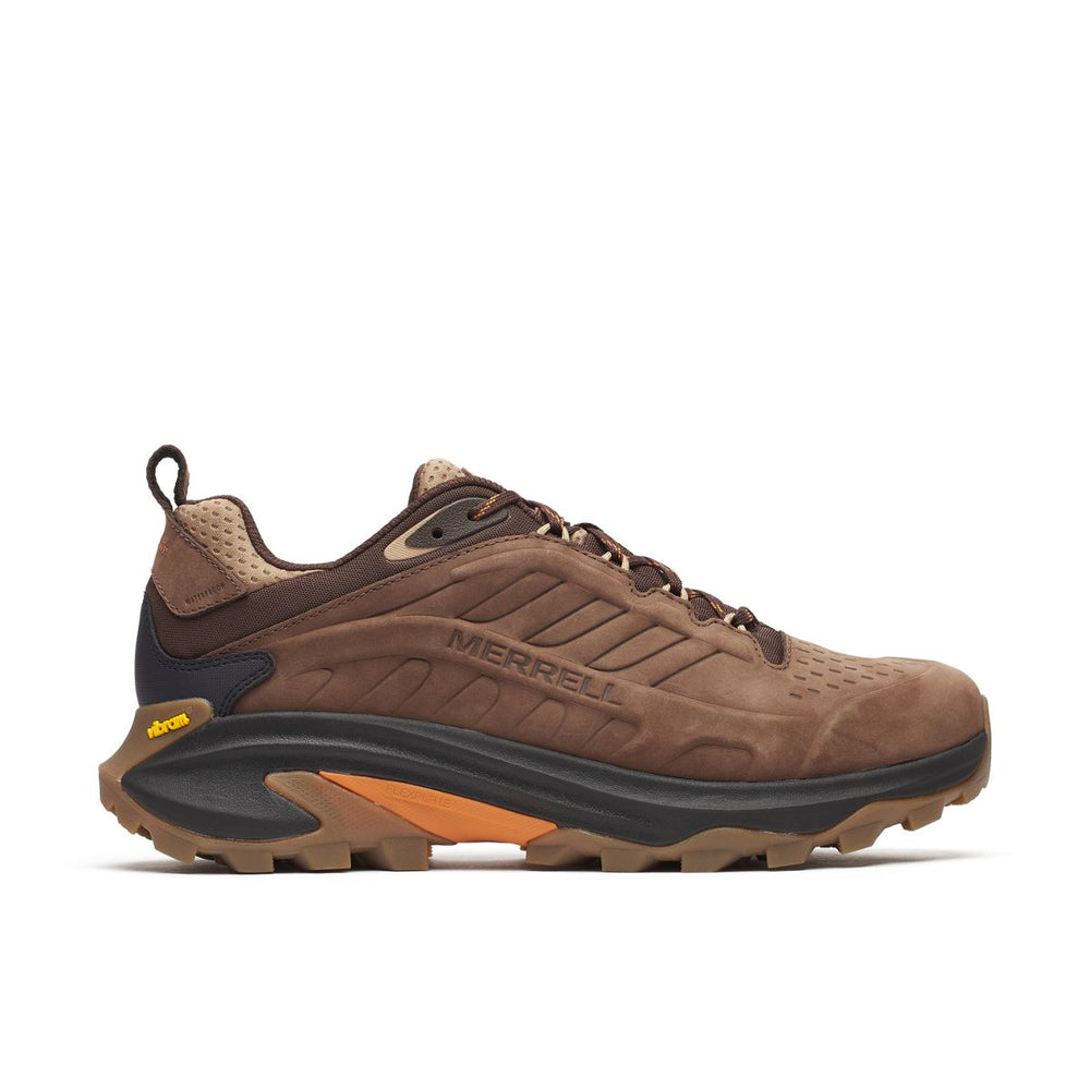 Mens Moab Speed 2 Leather Waterproof Hiking Shoes - Merrell Discount
