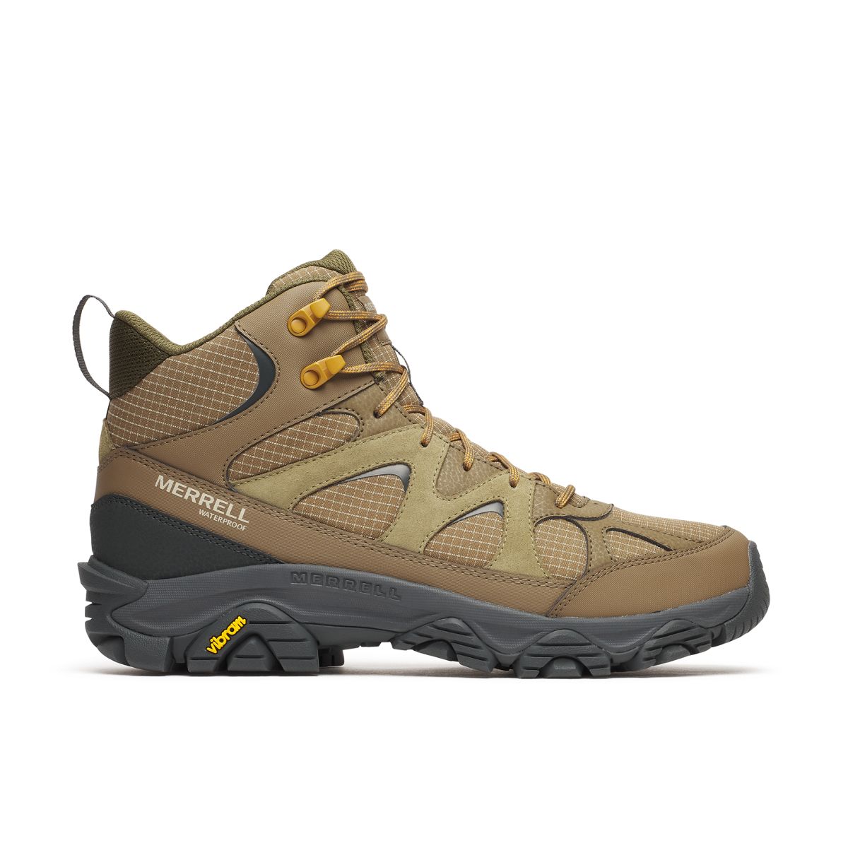 Mens Thermo Snow Grip Mid Waterproof Winter Hiking Boots - Merrell