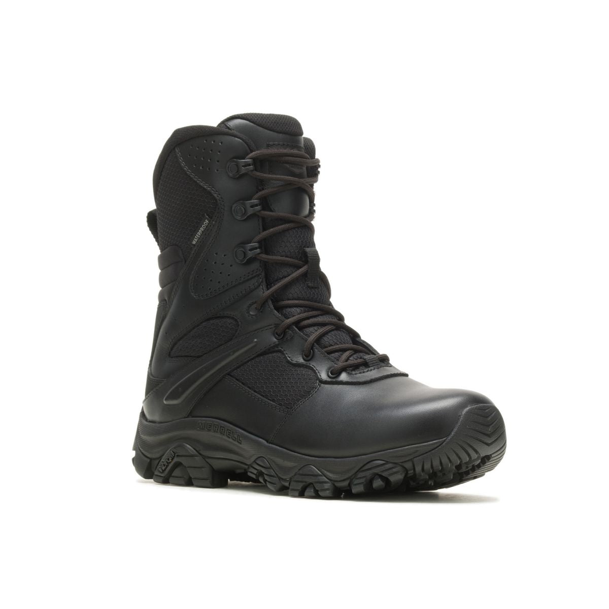 Men Moab 3 8" Tactical Zip Waterproof Wide Boots - Merrell Onsale