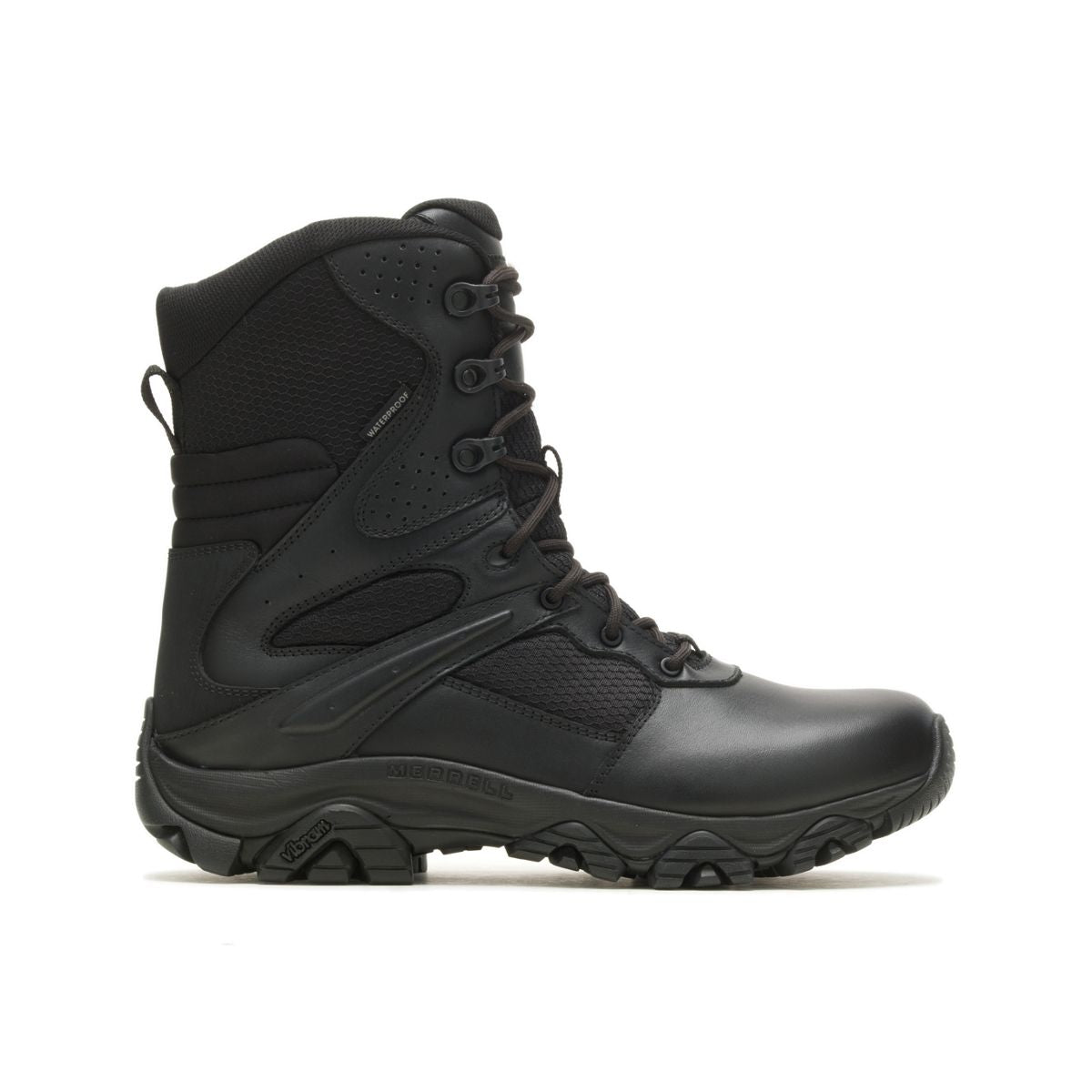 Men Moab 3 8" Tactical  Zip Waterproof Boot - Merrell For Sale