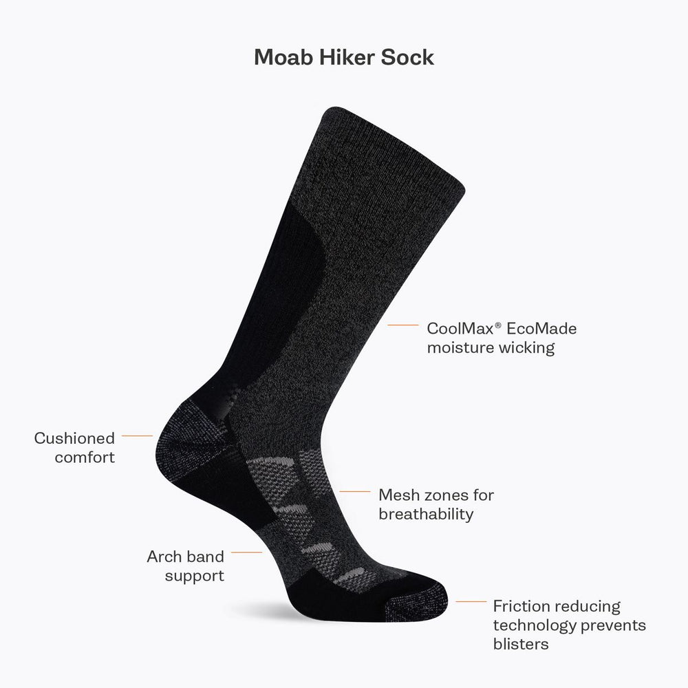 Moab Hiking Quarter Sock - Socks - Merrell Near Me