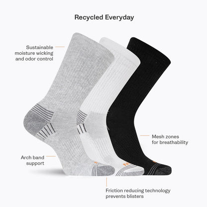 Recycled Low Cut Tab Sock 3 Pack - Socks - Merrell US