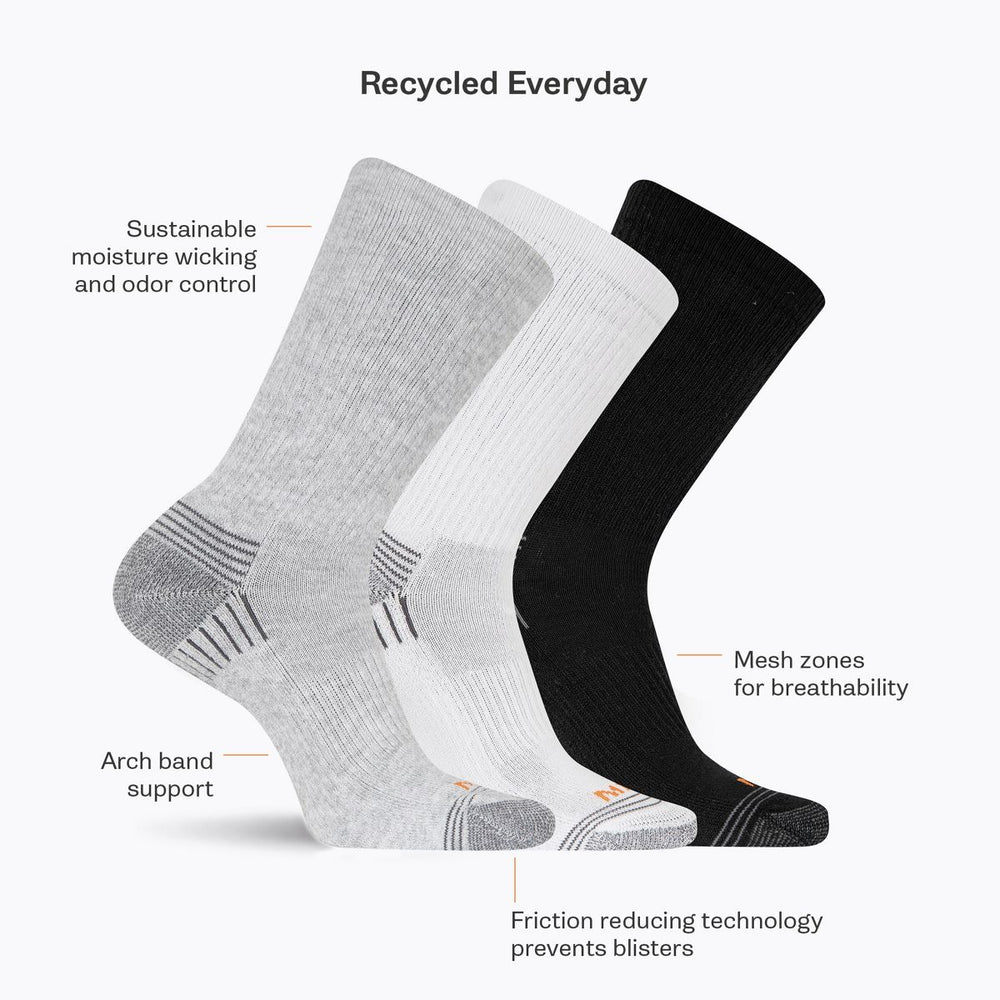 Recycled Low Cut Tab Sock 3 Pack - Socks - Merrell US
