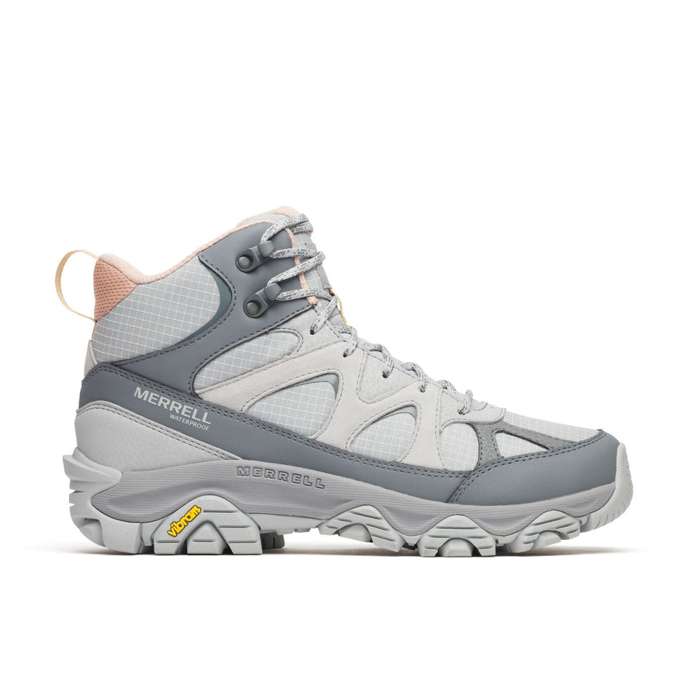 Womens Thermo Snow Grip Mid Waterproof Winter Hiking Boots - Merrell Onsale