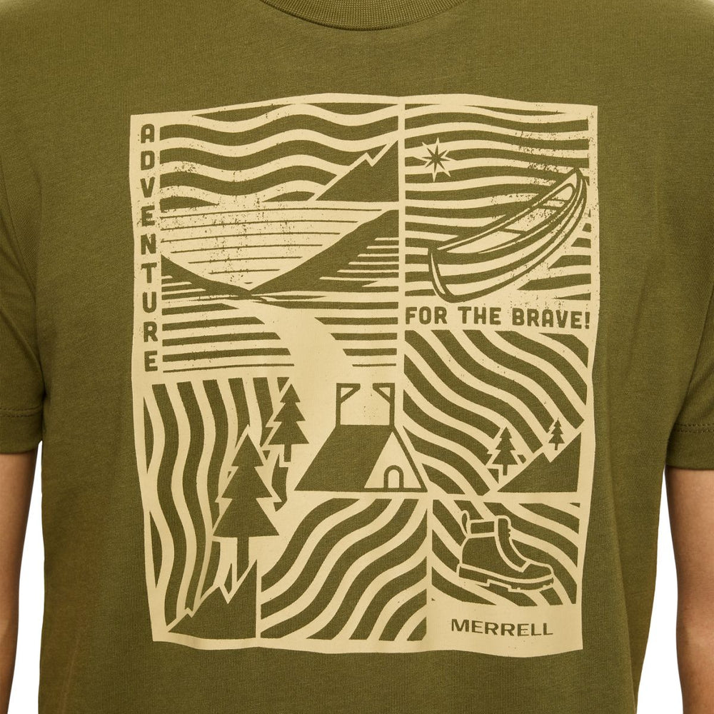 Adventure Graphic Tee - Short Sleeves - Merrell For Sale