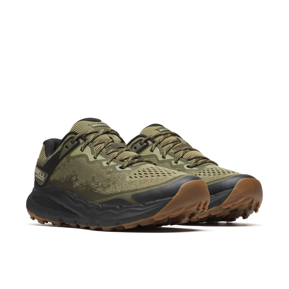 Mens Nova 4 Waterproof Trail Running Shoes - Merrell
