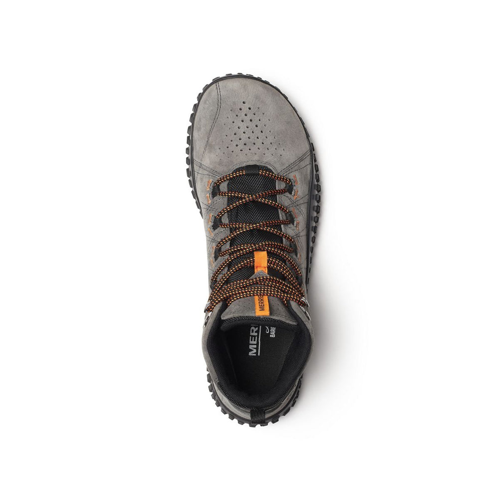 Mens Wrapt Mid Waterproof Barefoot Boots - Merrell On Sale